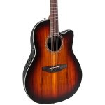 Ovation Celebrity Traditional Plus CS28P Super Shallow Electro-acoustic Guitar - Koa Burst
