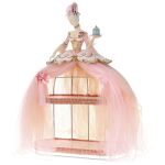 Pink Polyresin Vintage Lady Cake Display 67X33X95CM