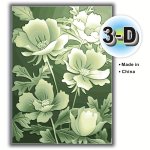 3D Flower Bouquet Embossing Folder Set Plastic Transparent Floral Pattern Crafting Folders For Card Making & Scrapbooking - Anem