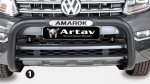 Volkswagen Amarok Nudge Bar Black For