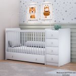 Twinkles Crib + Storage & Change Station