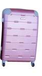 Smte Luggage 24 Inch Suitcase Red Rose Gold With Keychain