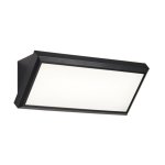 Kira LED Polycarbonate Wall Light Wall Light Black