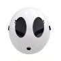 White Shy Guy Mask Girl Halloween Mask Full Face Mask Cosplay Prop