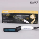 Enzo EN-5010 Men's Ionic Hair Clipper Comb Premium Heated Beard Straightening Comb