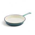 25CM Cast Iron Frying Pan Sea Salt
