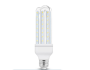 10 Pack - E27 12W LED Corn Light Bulb Cool White