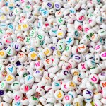 Multicolor Acrylic Alphabet Letter Beads 4X7MM - 100 300 500PCS Assortment For Diy Jewelry Making Bracelets Necklaces Crafts Sma