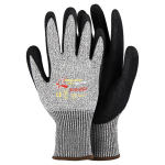 Pioneer Cutmaster Nitri Gripa Palm Dipped Glove - Size 11 Grey black