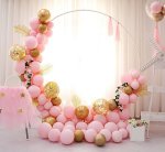 Round Balloon flower Arch 2M