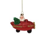 Plane With Santa And Tree