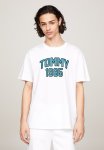 Tommy Hilfiger Tjm Reg Tommy Varsity Sport Tee - White