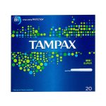 Tampax Super Tampons With Applicators 20 Pk