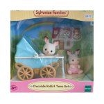 Sylvanian Chocolate Rabbit Twin Set