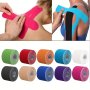 5.0CMX16' Sports Protective Tape Kinematic Sports Tape Sports Recovery Tape Binding Gym Fitness Tennis Running Knee Pads