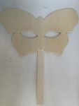 Wooden Masquerade Mask