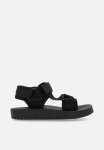 PoP Candy Platform Velcro Strap Sandal-black