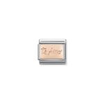 Composable Classic Link With Te Amo Inscribed