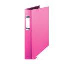 Donau A4 2R 30MM Polyprop Binder Pink
