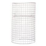Steel Mesh Round Dump Bin – Adjustable Shelf – 97 X 60CM