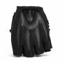 Impact Grip Fingerless Gym & Weightlifting Gloves - Black
