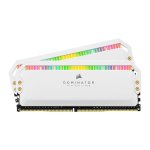 Corsair CMT32GX4M2D3600C18W Dominator Platinum Rgb 32GB 2X16GB Kit DDR4-3600 CL18 1.35V Desktop Memory