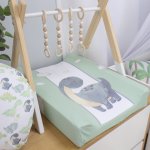 Changing Mat Cover Dinosaur Green Dino Hatching Love