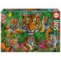 Educa Tiger Jungle 500 Piece Puzzle