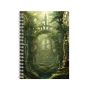 Jungle A5 Notebook Spiral Lined Trendy Steampunk Graphic Notepad Gift 140