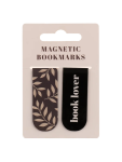 Magnetic Leaf Print Bookmark Set - None Multi