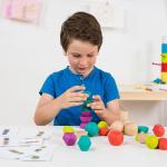 Miniland Eco Wooden Towering Beads Set - 30PCS