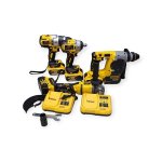 Jiageng JG20375156 Set Of 5 Electric Drill Single Hand Saw Angle Grinder Brushless Hammer