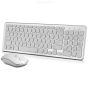GKM520 Wireless Keyboard And Mouse Combo - White