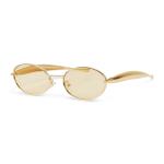 Goldair Gold Metal Sunglasses