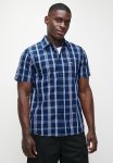 Jeep Casual Yarn Dye Check - Navy & Sky