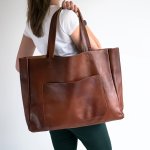 Vintage Large Capacity Tote Bag Retro Shoulder Bag Women's Casual Handbag For Commute Work