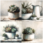 Tear Resistant Deco Print Karoo Enamel