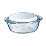 Pyrex Casserole Round With Lid 1.4LT