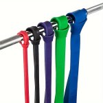 Pull Up Auxiliary Band Tension Band Stretching Band Yoga Resistance Band Tpe Multi-functional Tension Rope 1PC
