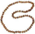 Baltic Amber Teething Necklace Tabletted Cognac In Gift Box