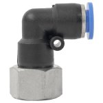 Aircraft - Pu Hose Fitting Elbow 8MM-3 8 F - 2 Pack