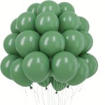 60PCS Sage Green Party Latex Balloons 5INCH Sage Green Balloon Garland Kit Olive Green Latex Balloons Matte Sage Green Balloons