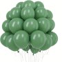 60pcs Sage Green Party Latex Balloons 5inch Sage Green Balloon Garland Kit Olive Green Latex Balloons Matte Sage Green Balloons For Sage Green Tropical