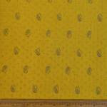 Plush Fleece PORCUPINE-6 Mustard 150CM Fabric
