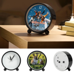 Alarm Clock 10.5X10.7X4CM 4 Colours - Black
