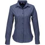 Ladies Long Sleeve Huntington Shirt Navy