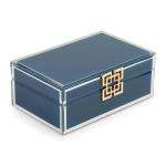 Navy Jewellery Box