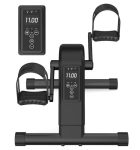 Under Desk Bike Pedal Exerciser For Seniors 12-LEVEL Electric MINI Exercise Bike With Lcd Quiet Motorized Arm & Leg Pedaler For