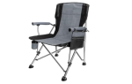Heavy Duty Camping Arm Chair With Cup Holder - Portable & Foldable