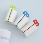 1 2 3PCS Toothpaste Tube Squeezer - Easy And Convenient Toothpaste Dispenser For Home & Travel - Bathroom Accessories